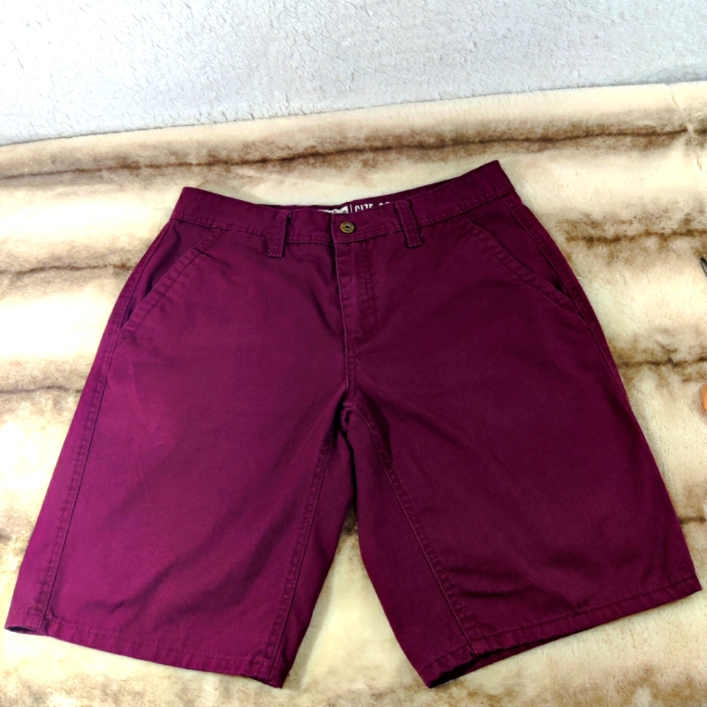Men's Freeworld Burgundy Shorts